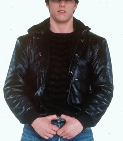 The Outsiders Tom Cruise Leather Jacket | Steve Randle Jacket